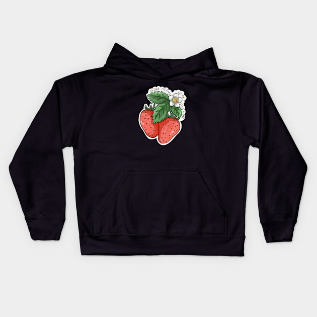 Strawberries - The Last of Us Kids Hoodie by CosmicWitch616